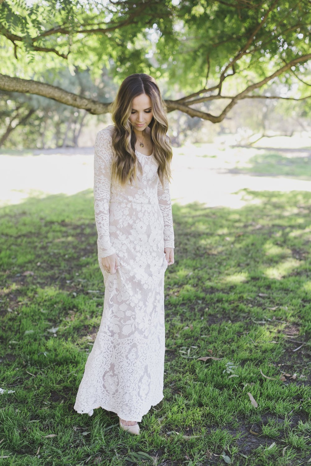 Merrick's Art Lace Maxi Dress