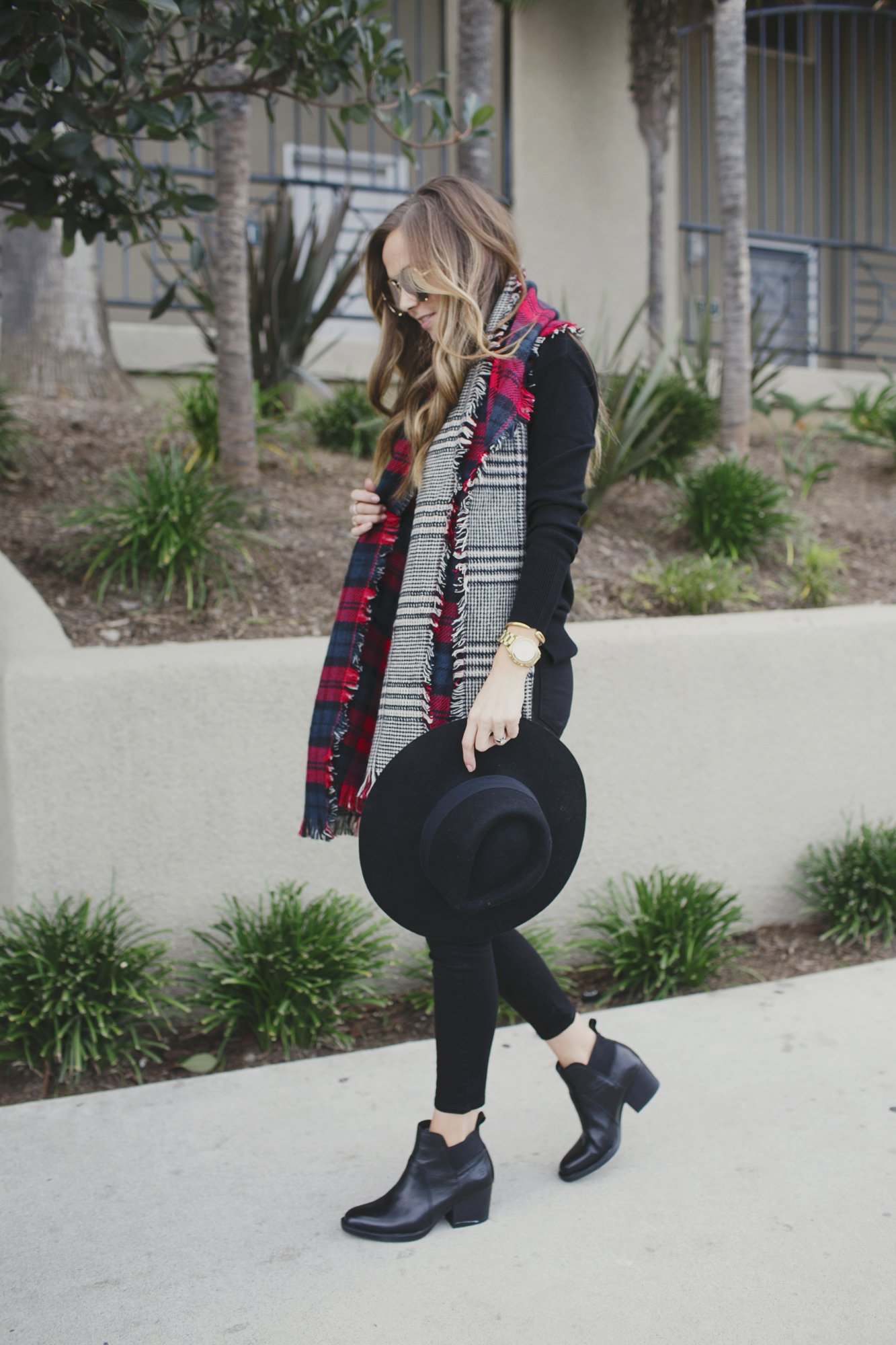 Merrick's Art Plaid Blanket Scarf