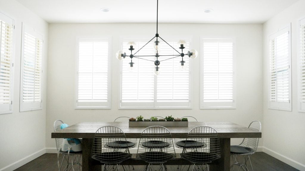 Merrick's Art Dining Room Blinds.com