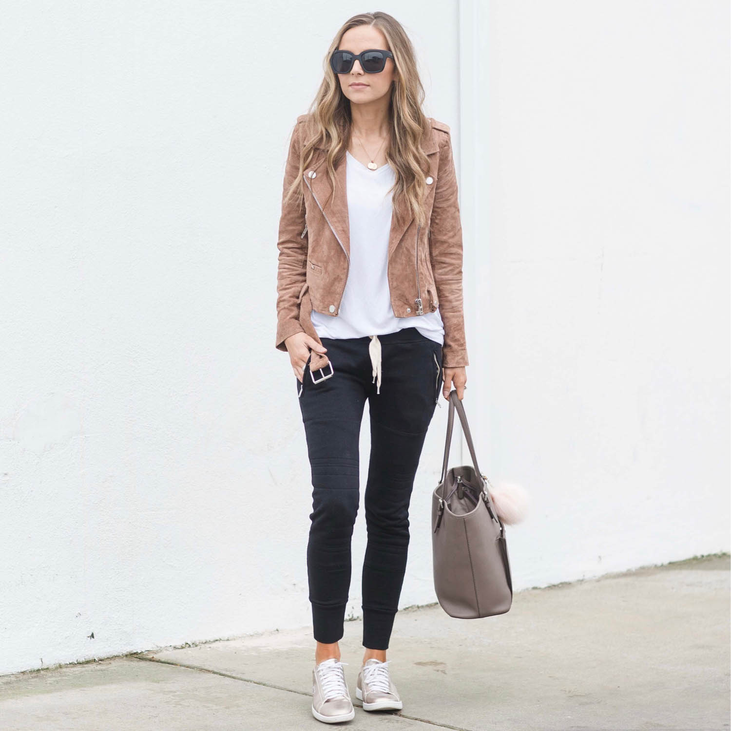 Sincerely Jules Joggers and BlankNYC Jacket