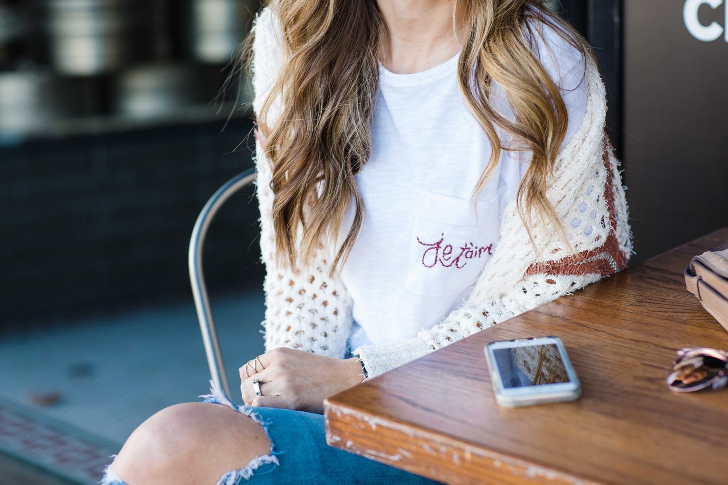Merrick's Art Embroidered Tee Refashion Project