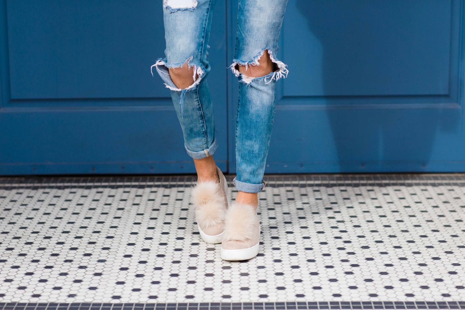 Merrick's Art Fur Sneakers