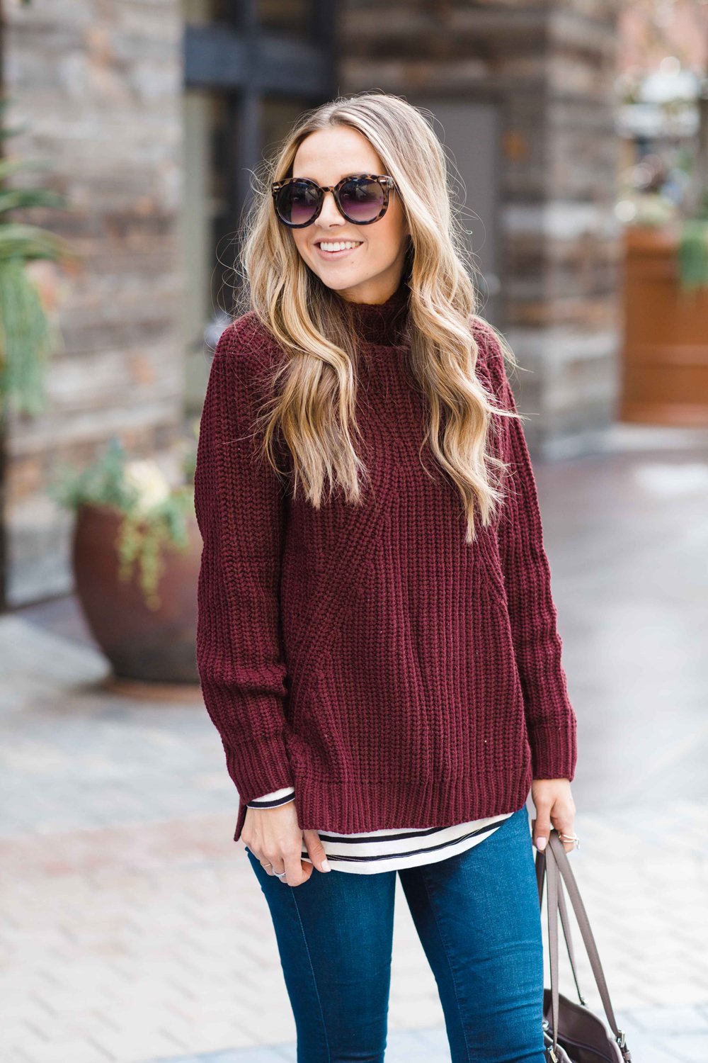 Merrick's Art Mock Neck Sweater