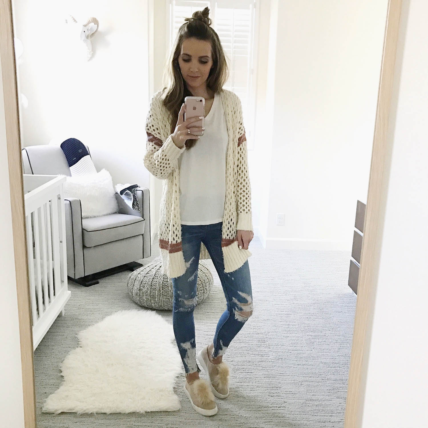 Open Knit Cardigan