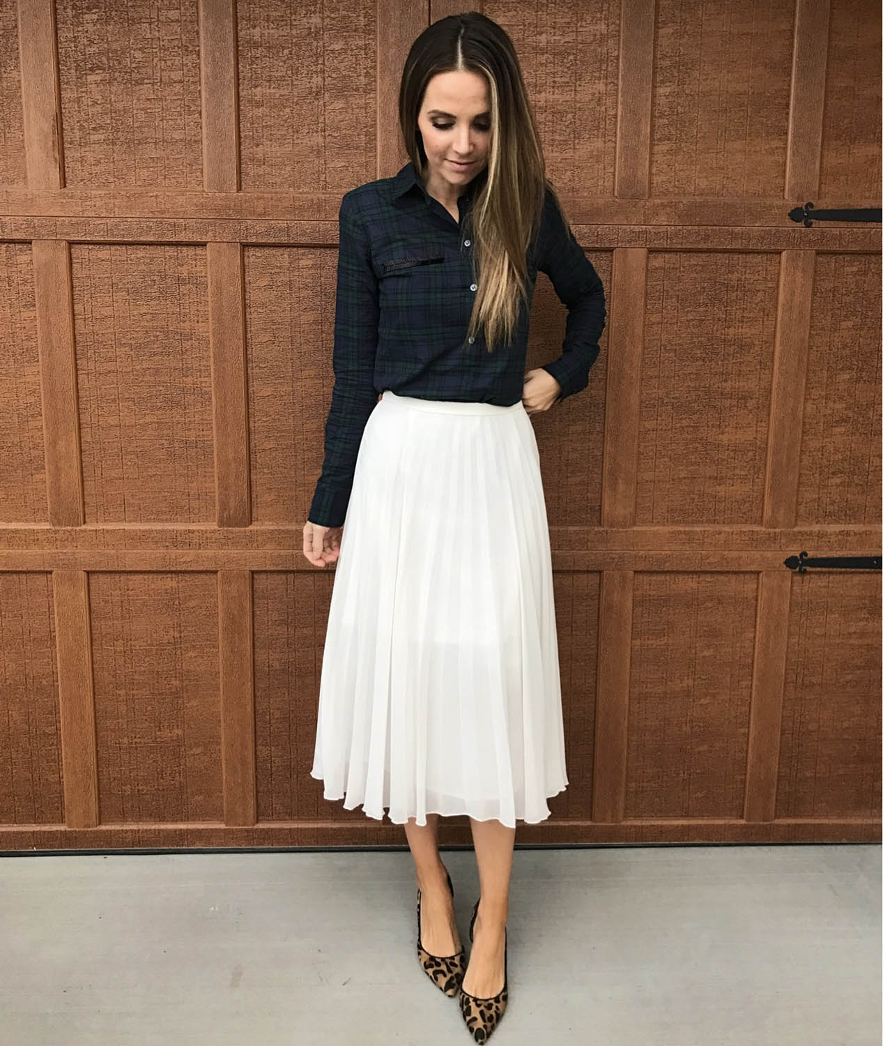 Pleats and Plaid