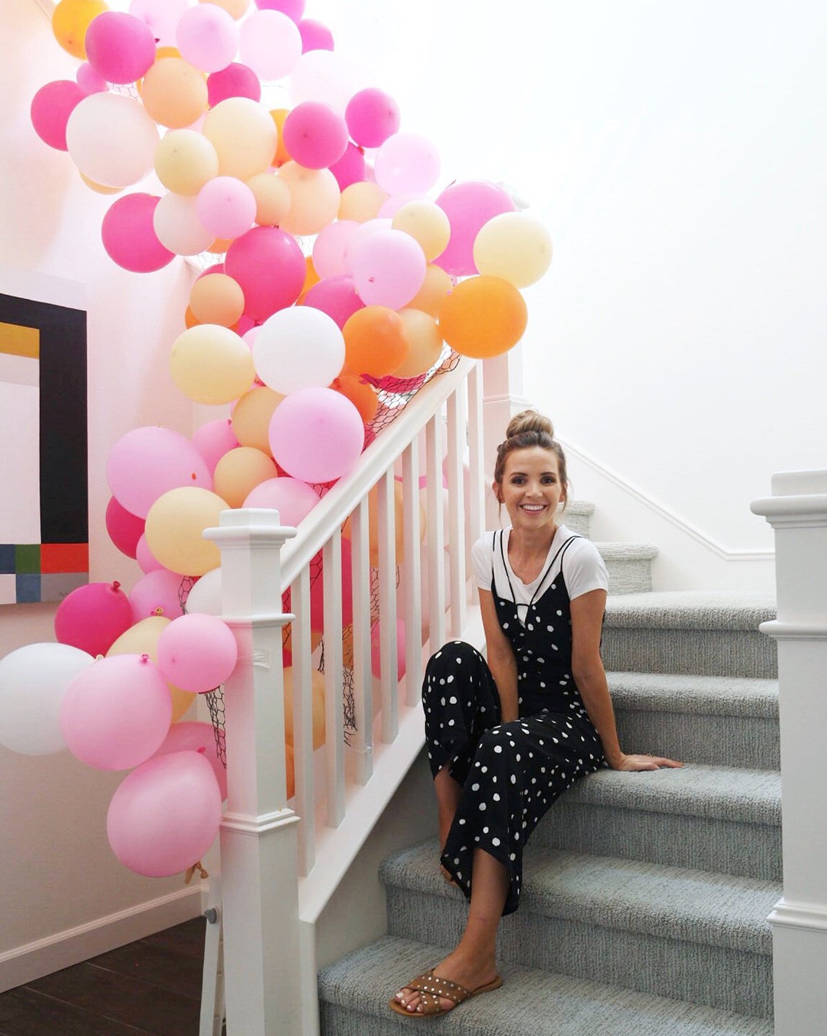merricksort.com | black polka dotted jumpsuit