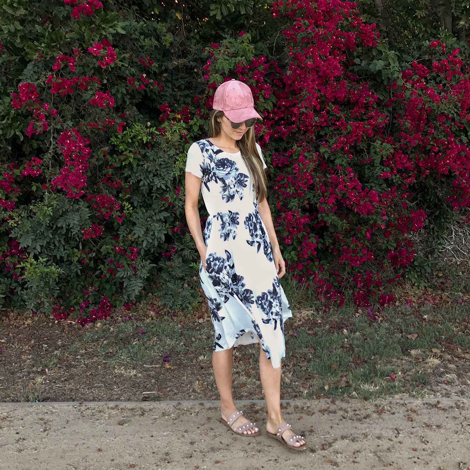 merricksort.com | White Floral Dress