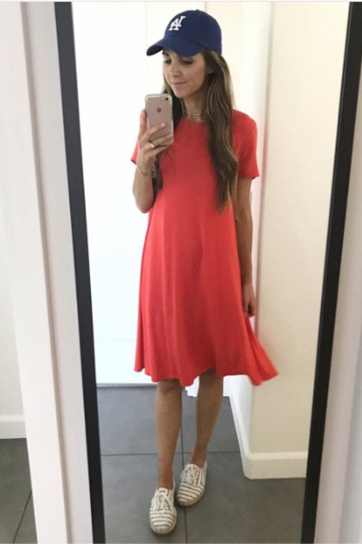 merricksort.com | red swing dress