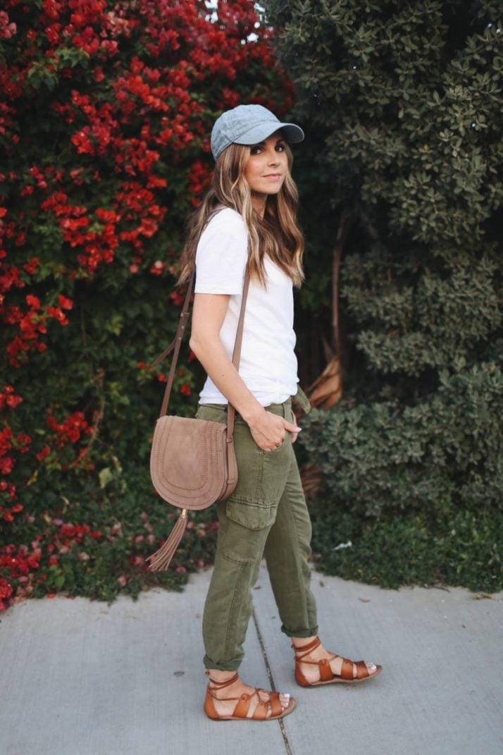 merricksort.com | olive green summer pants