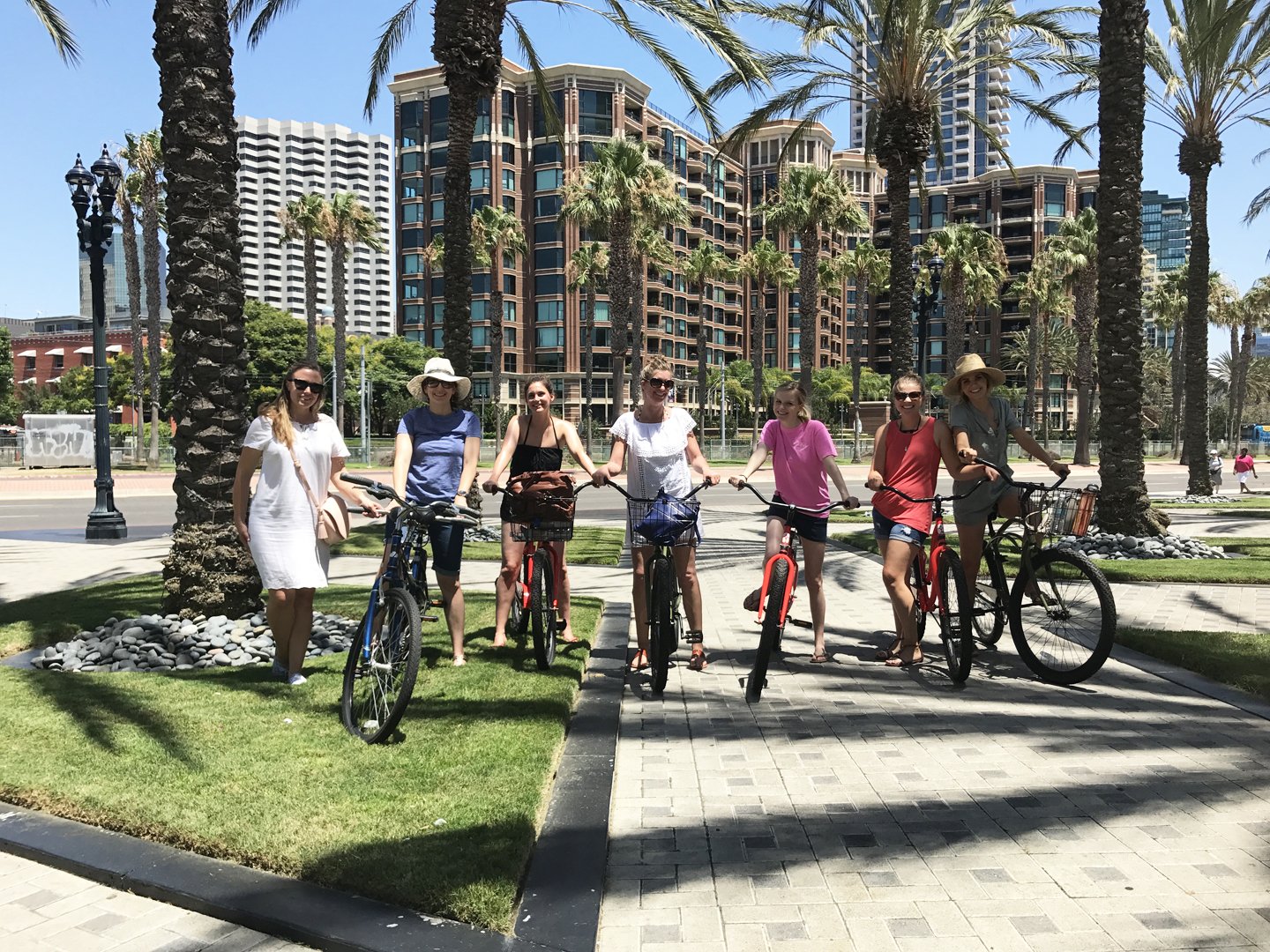 Bike Rentals from the Manchester Grand Hyatt Hotel