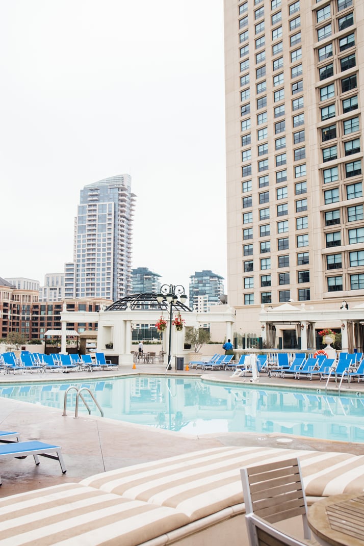 The beautiful Family Pool at the Manchester Grand Hyatt San Diego Hotel