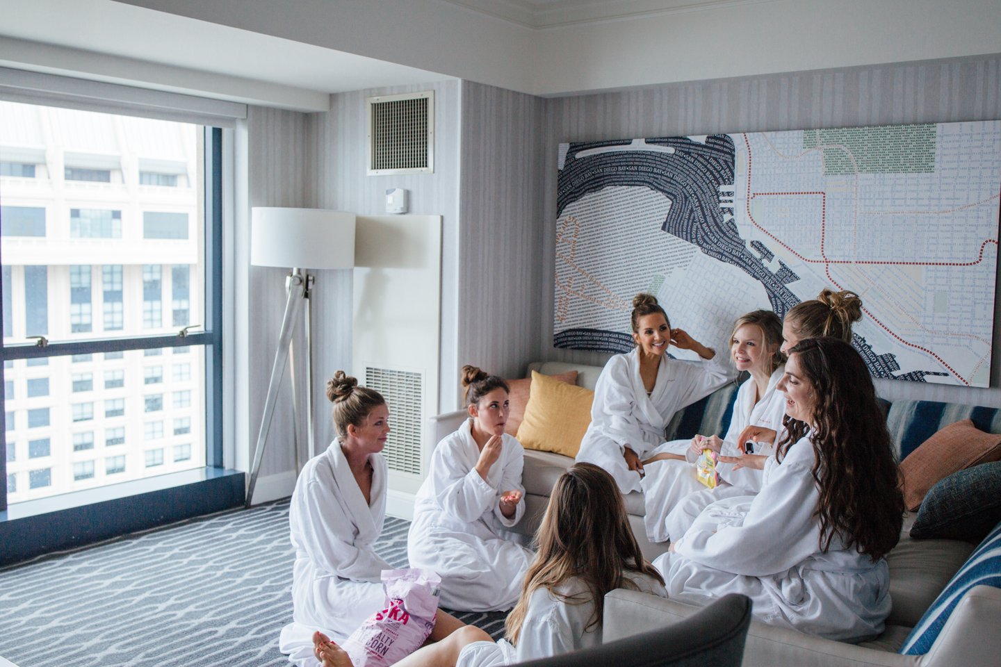 An amazing girl's weekend in the Manchester Grand Hyatt San Diego Hotel