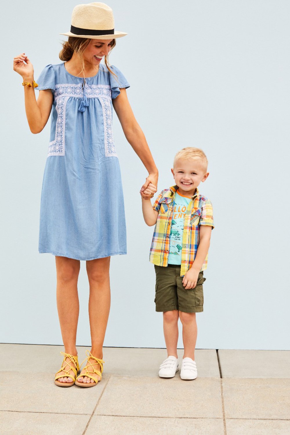 merricksort.com | chambray dress