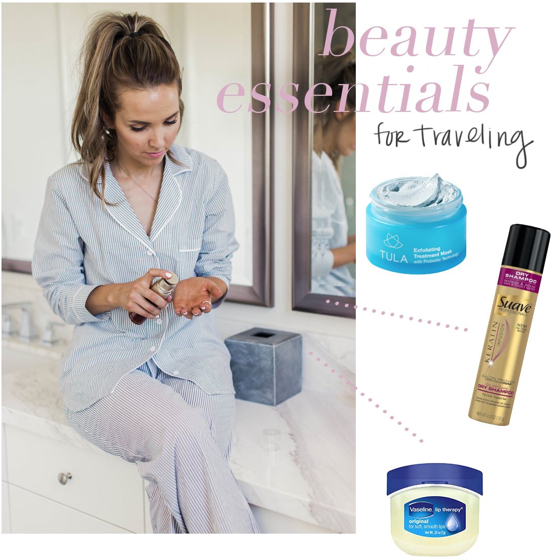 my five beauty essentials for traveling | merricksort.com