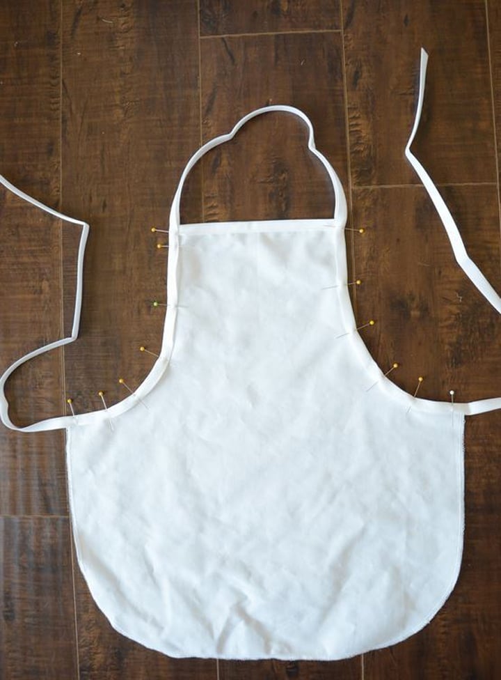 diy apron tutorial