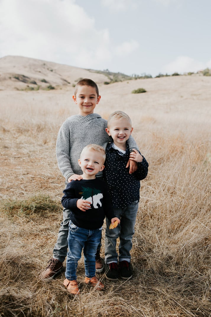 three boys