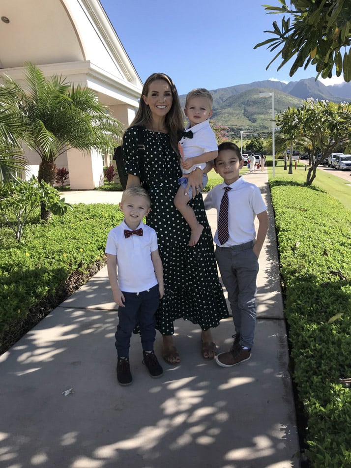 Mormon church in Lahaina
