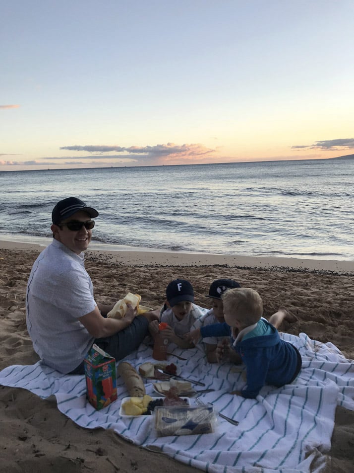 christmas eve on the beach