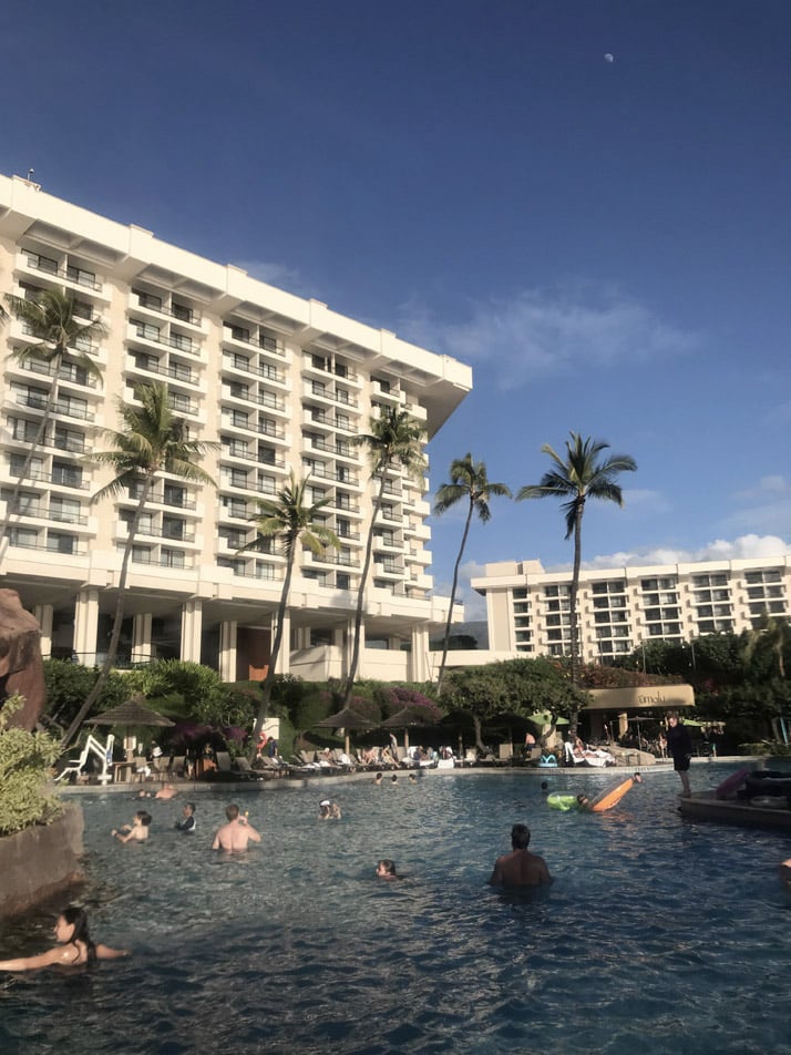 hyatt maui resort and spa main pool