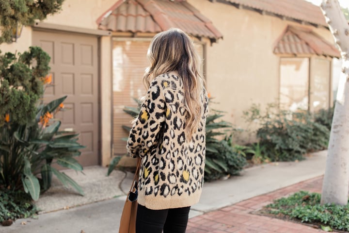 leopard cardigan