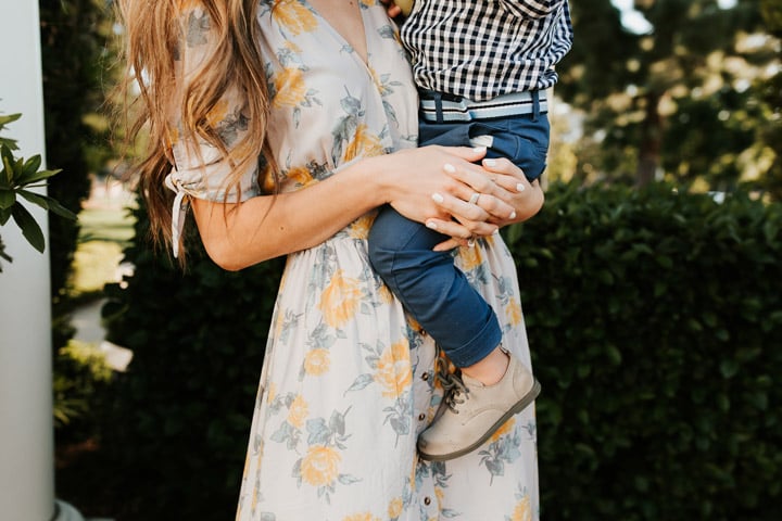 Gingham and Floral for easter