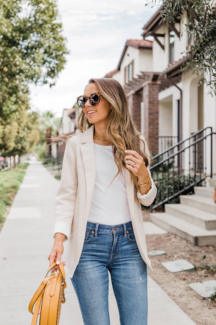 blazer with jeans