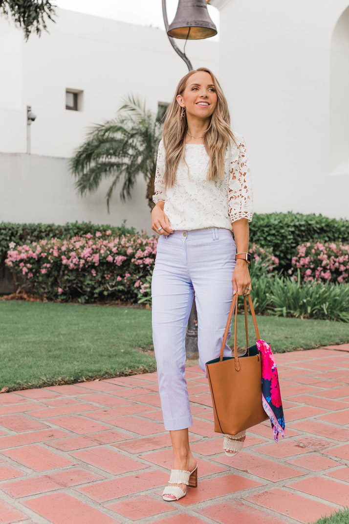 An easy outfit to wear to the office