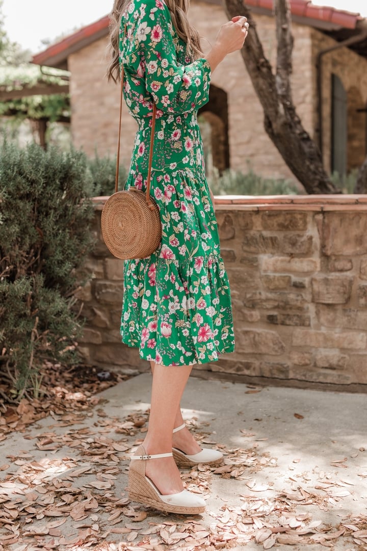 espadrille wedges are perfect with any spring and summer dress