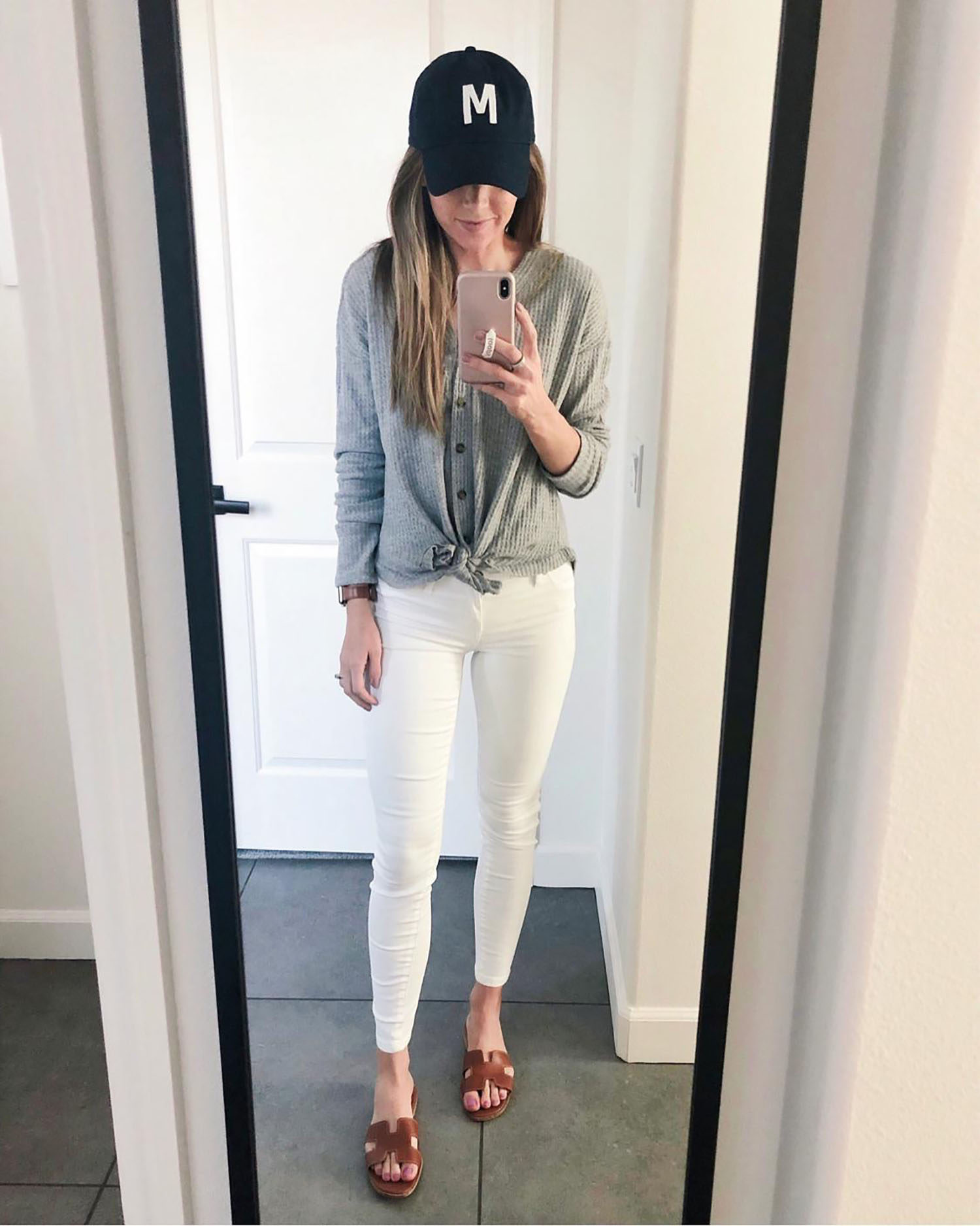 front tie shirt