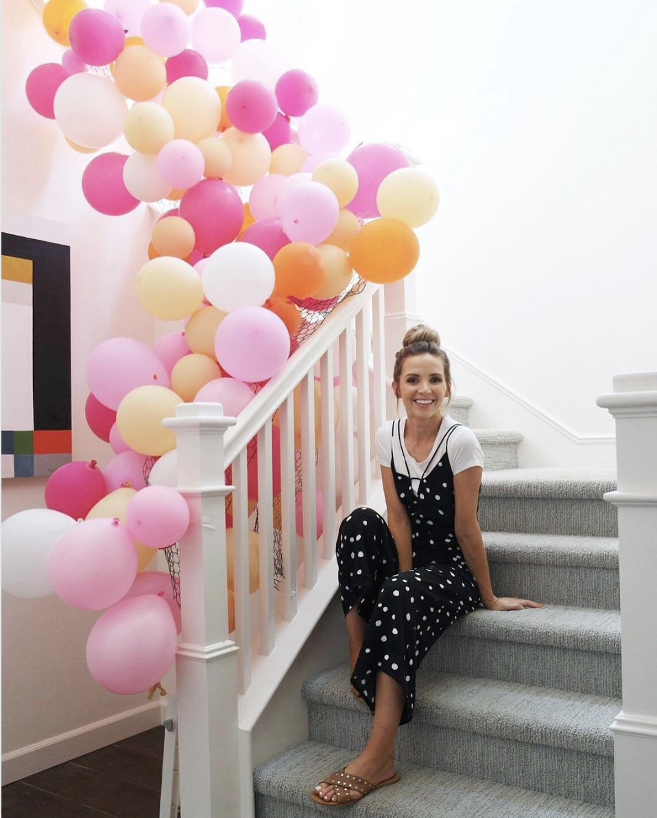 black polkadot jumpsuit