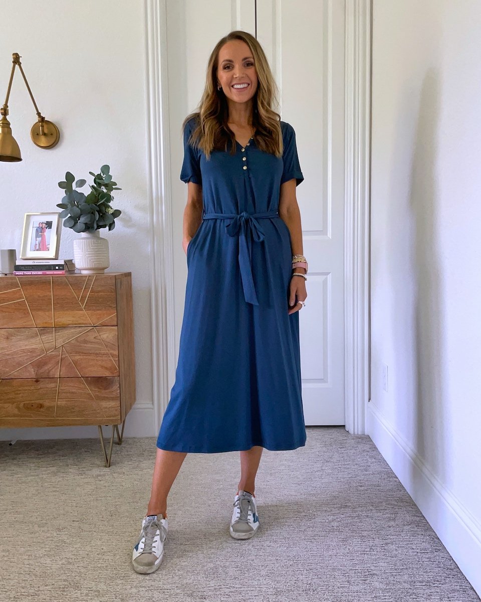 HENLEY DRESS MERRICK WHITE COLLECTION