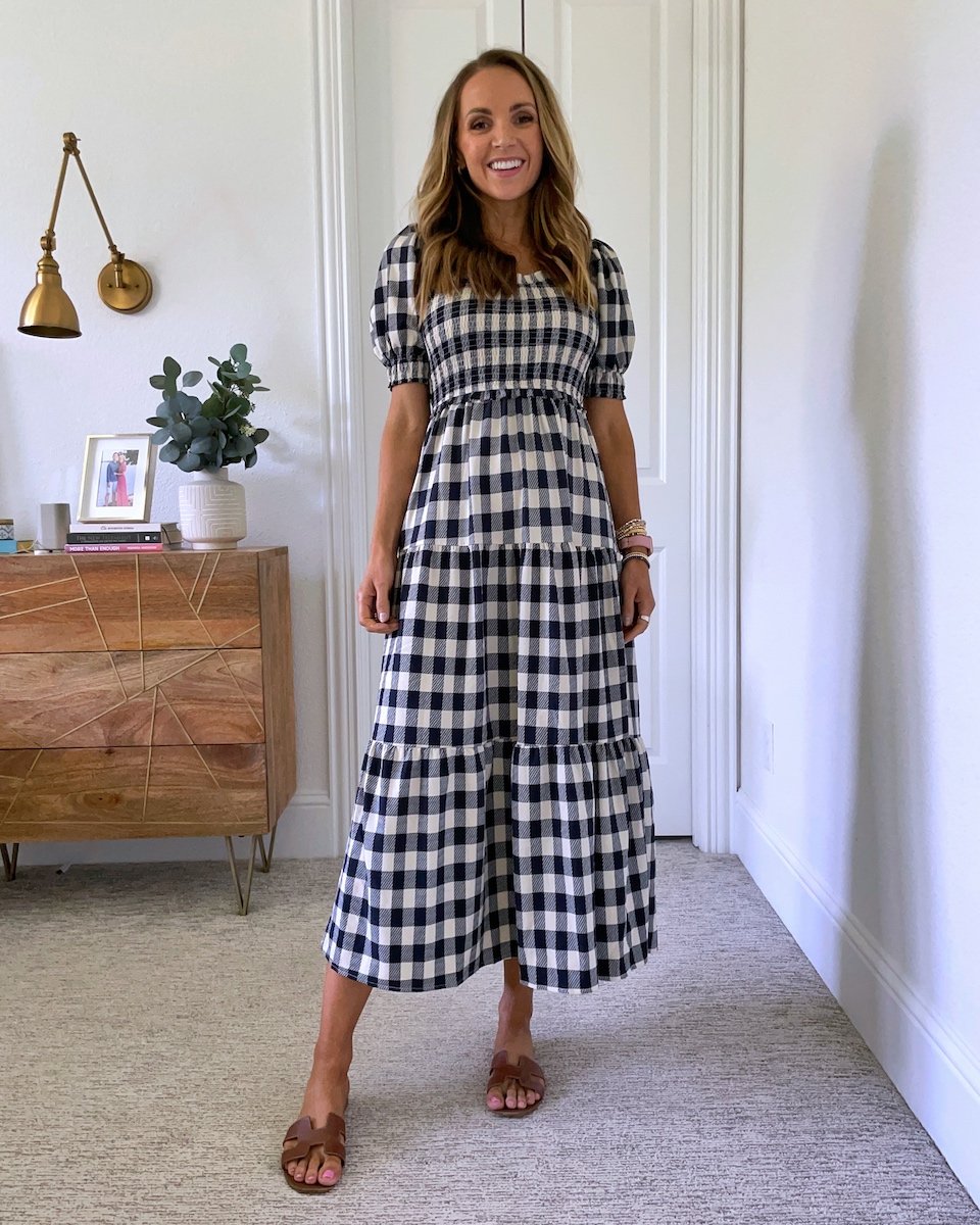 TIERED DRESS