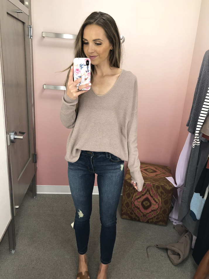 a cozy, simple sweater for fall