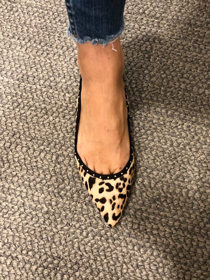 leopard flat from the nordstrom anniversary sale