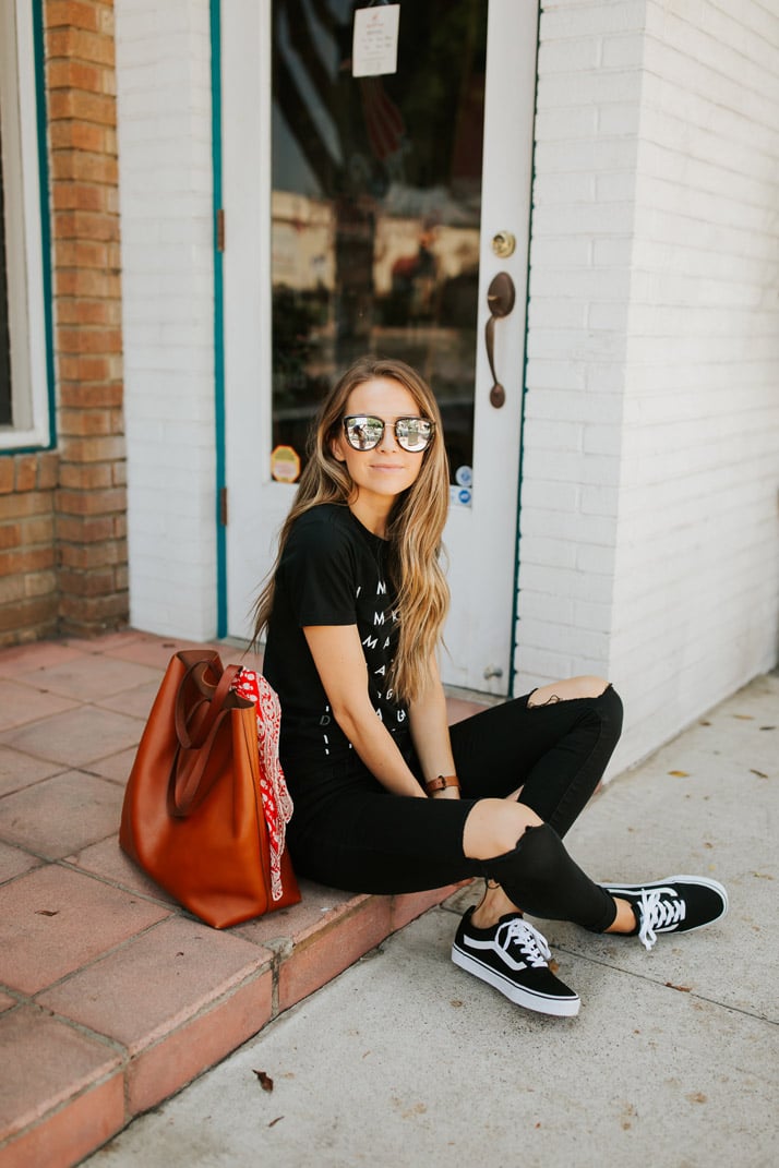 all black