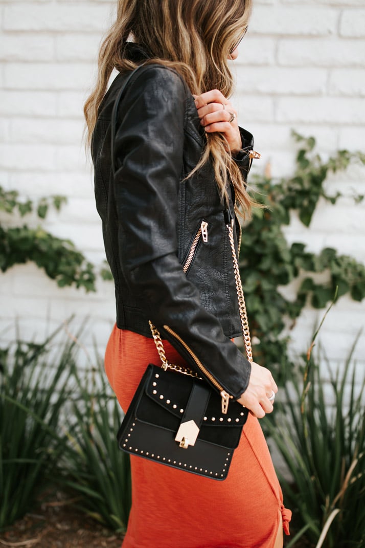 studded crossbody bag