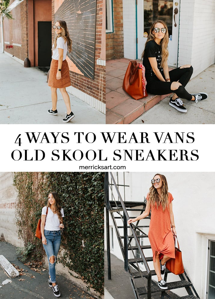 4 ways to wear vans sneakers