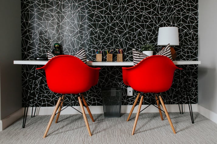 black and white walls need love removable wallpaper