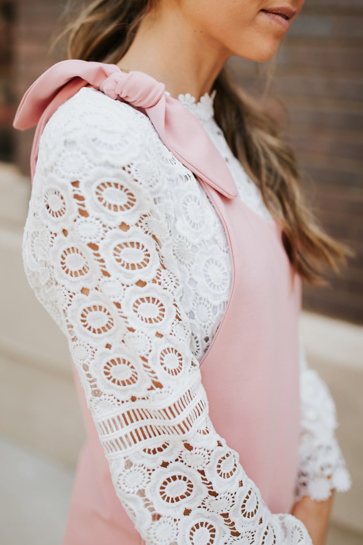 diy tie shoulder dress