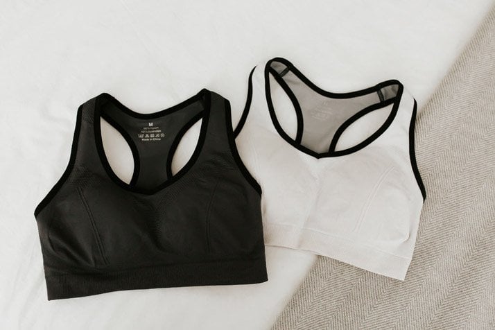 favorite sports bras, three for $23