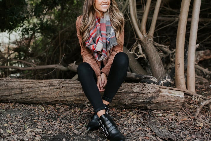 this outfit is perfect for fall