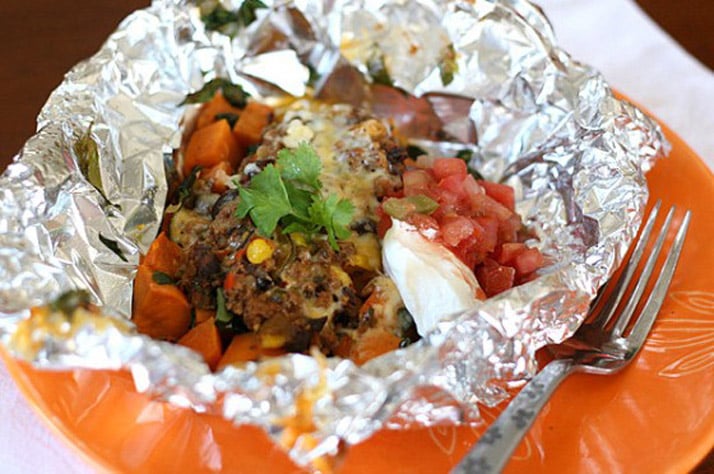 these yummy little foil dinners are a crowd pleaser!