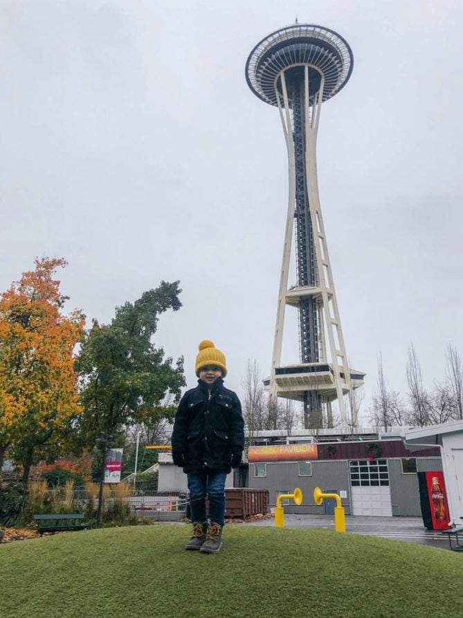 Sanny at the Space Needle copy