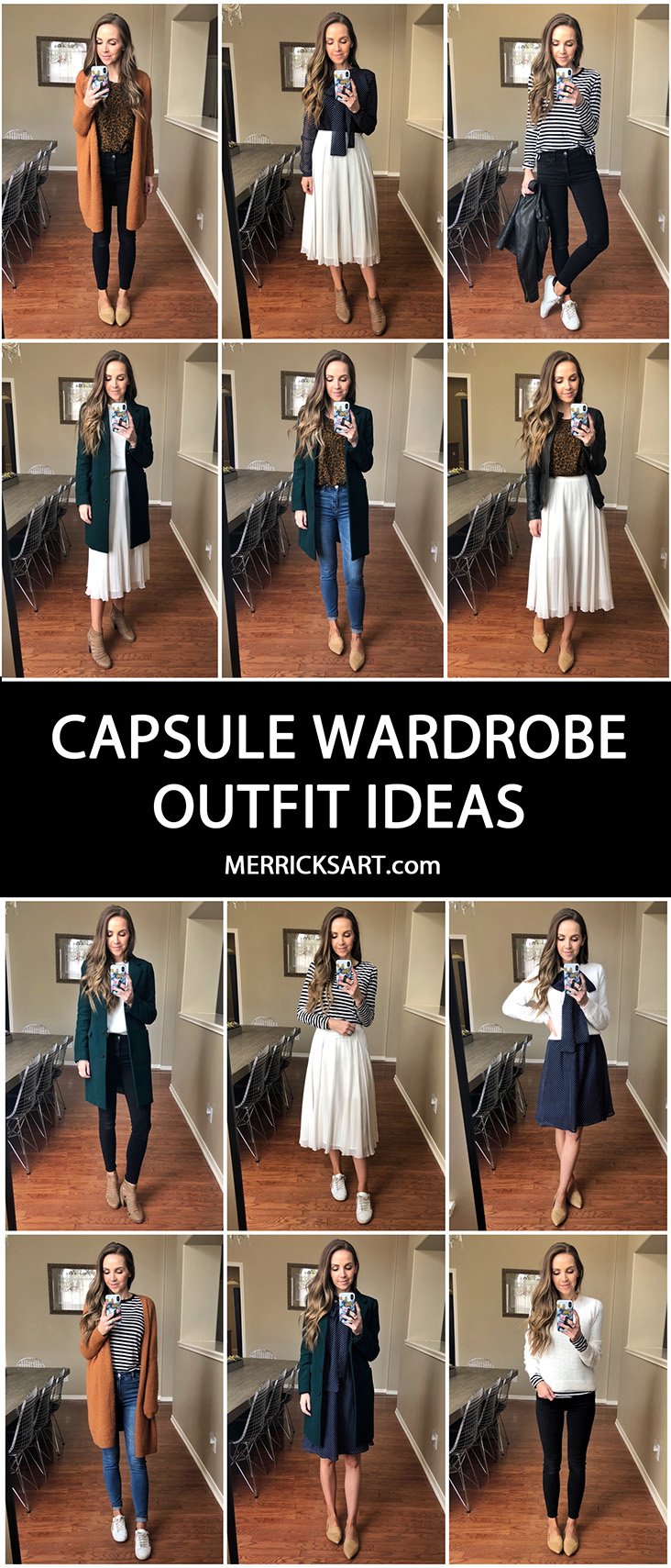 Put together unique and fun ideas even in your capsule wardrobe!