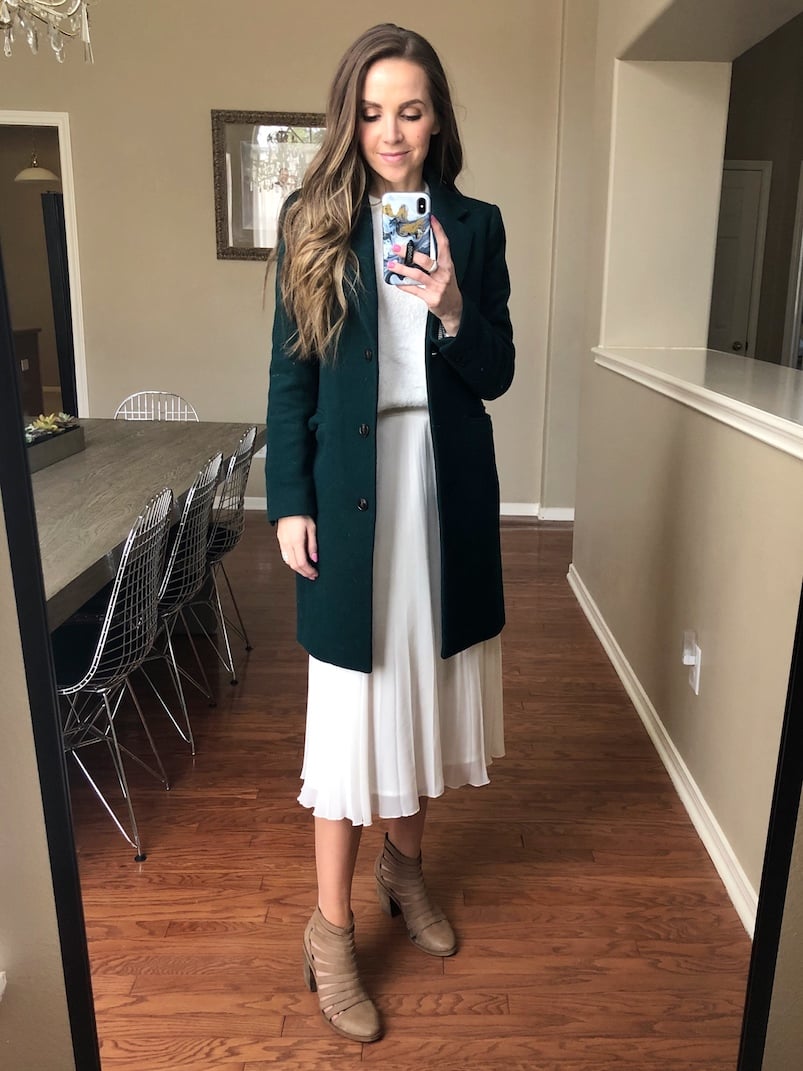 capsule wardrobe merricksart green jacket