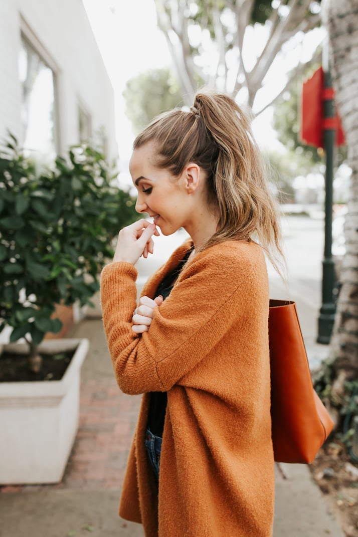 these ponytail holders from L. Erickson are life changing!