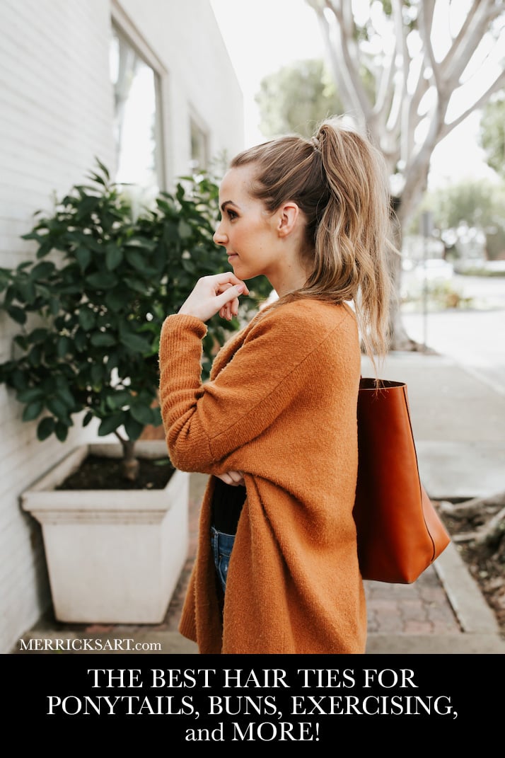these are the best ponytails holders to keep your hair in place while you run, play, or sleep!