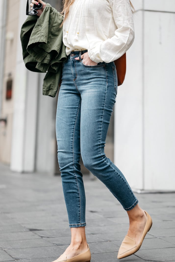 check out these cute jeans that I found at walmart!