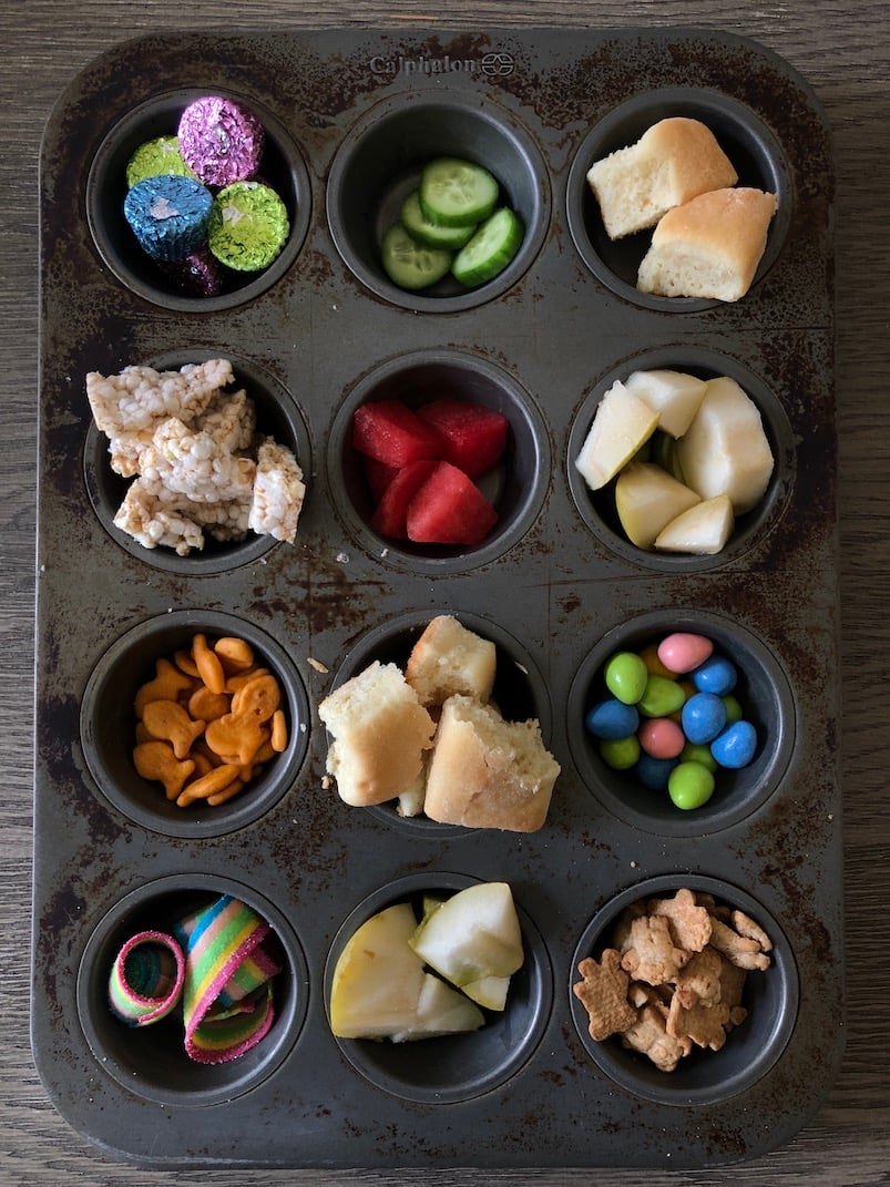 merricksart muffin tin snack tray