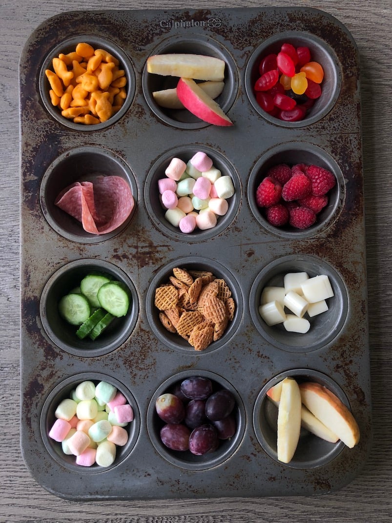 merricksart muffin tin snack tray